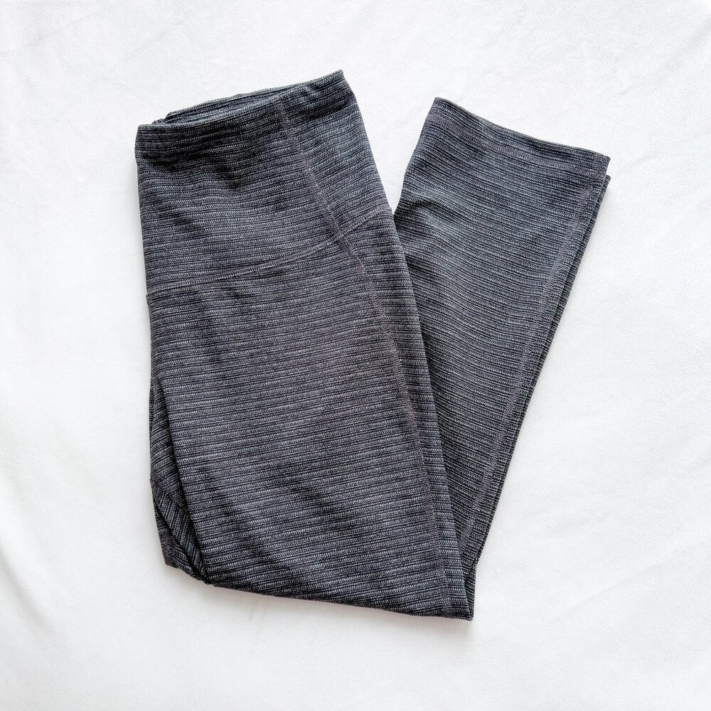 All in Motion Heathered Grey Crop Leggings